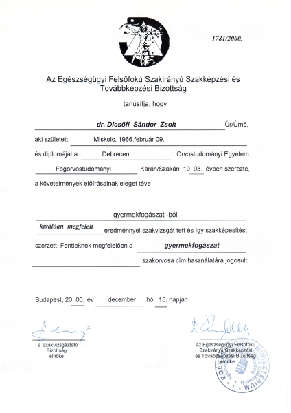 Gyermekfogászat